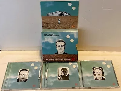 John Lennon Absolute Elsewhere Box Set Slipcase Booklet 1998 Vigotone Mind Games • $140