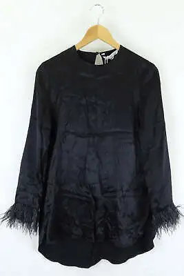 Zara Black Blouse XS By Reluv Clothing • $13.20