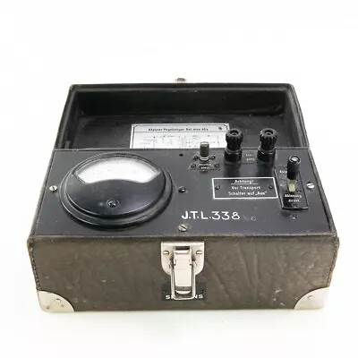 Vintage Post WWII Siemens Microphone Tester • $95