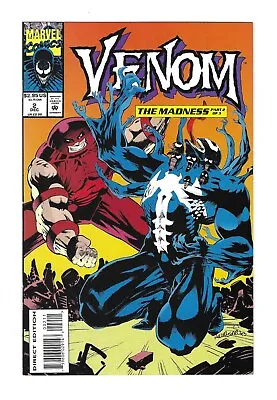 VENOM: THE MADNESS #2 --- 1ST APP PARANOIA II! HI-GRADE! Marvel! 1993! NM- • $4.74