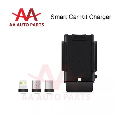 Smart Phone Car Kit Charger Dock Holder For Apple IPhone 5 5S 6 6S 7 7S Plus • £30.98