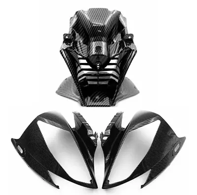 Front Headlight Upper Nose Fairing Carbon Fiber For YAMAHA YZF R6 2006 2007 • $152.99