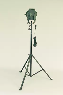 Refurbished Movie Light With Stand Ca. 1920 - Otto Olesen Hollywood Chairside • $575