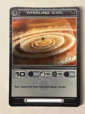 Chaotic 124/222 Whirling Wail Holo Foil Rare Attack Card • $6.74