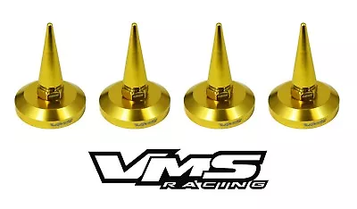 Vms Billet Aluminum Gold K20 K24 Valve Cover Washer Seal Spike Nut Bolt Kit • $34.95