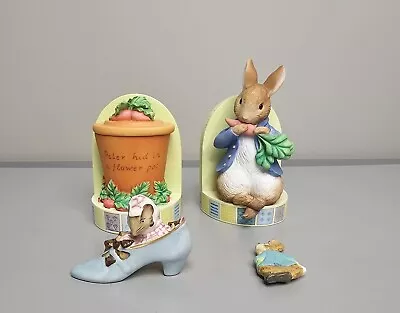 Beatrix Potter Peter Rabbit Bookends And Decor • $40