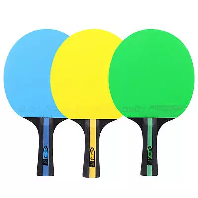 Long Handle Table Tennis Racket Ping Pong Paddle Professional Rubber Coating • $24.37