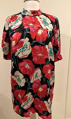 Zara Trafaluc Collection Floral  Dress Size L • $12.99