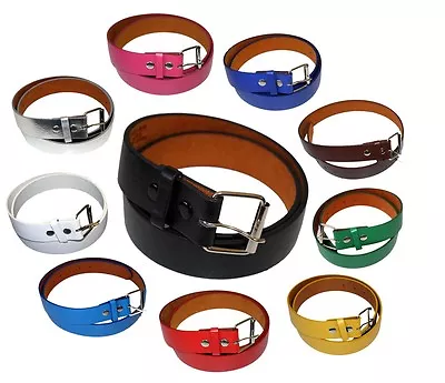 Wholesale Clearance Liquidation PU Leather Colors Unisex Belts - FREE SHIPPING! • $5.99