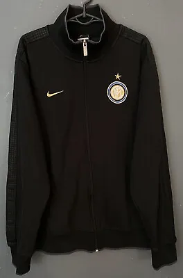 $58.49 • Buy Mens Nike N98 Fc Inter Milan 2016/2017 Track Jacket Soccer Football Size Xl