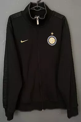 $58.49 • Buy Mens Nike N98 Fc Inter Milan 2016/2017 Track Jacket Soccer Football Size Xl