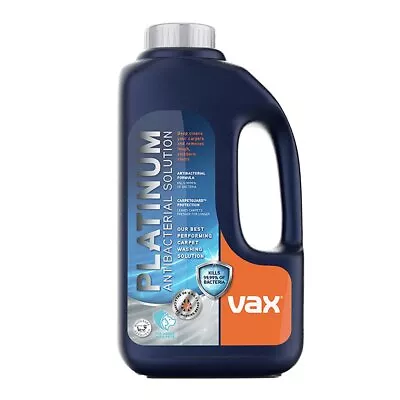 Vax Platinum 1.5L Carpet Cleaning Antibacterial Solution • £24.99