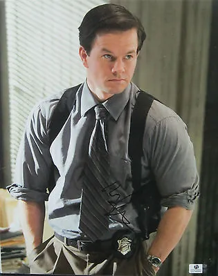 Mark Wahlberg Signed 11x14 Cop Photo - Global Authentics • $44.99