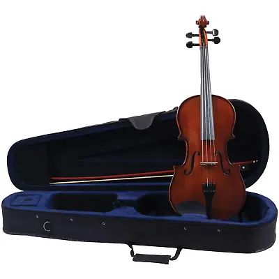 Palatino VA-450 Allegro Hand-Carved Viola Outfit With Case And Bow 16  Size • $219.99