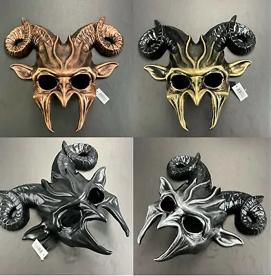 Demon Ram God Ancient Greek Beast Satan Spirit Men Ball Party Masquerade Mask • $43.99