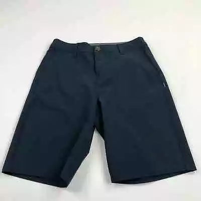 O'Neill Hybrid Shorts Mens 28 Blue Board Shorts Flat Front Walkshorts Surf Swim • $10.48