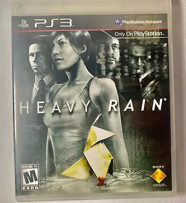 Heavy Rain Sony Playstation PS3 Game Region 1 • $12.99