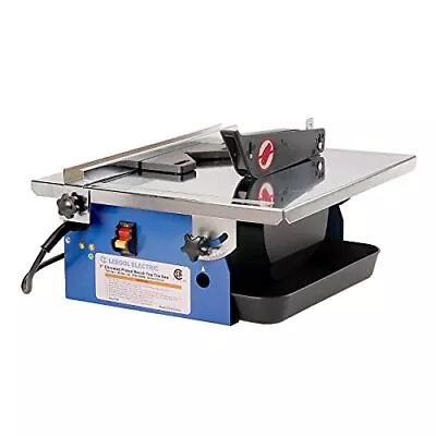 7inch Bench Wet Tile Saw Portable Wet Cutting Porcelain Tile Cutter Table Saw Wi • $152.46