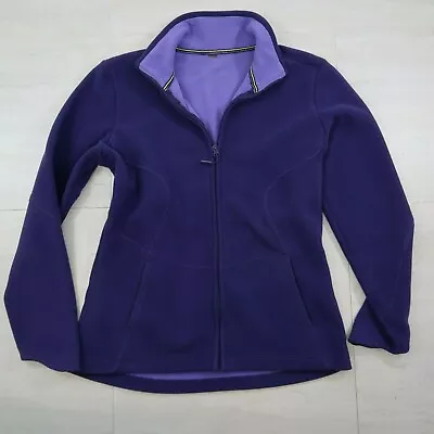 Mondetta Zip Up Soft Shell Purple Jacket Size Medium Womans  • $6