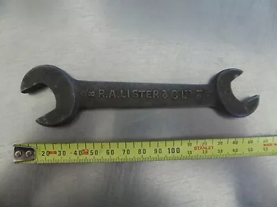 Vintage Lister Stationary Engine Spanners Collectable RA LISTER & CO DURSLEY • $9.99