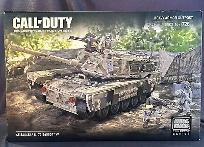 Mega Bloks Call Of Duty Heavy Armor Outpost Tank 06822 - New Sealed • $199