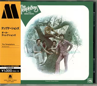 Temptations ~ All Directions (1972) OBI CD 2019 Motown / Universal Japan ••NEW•• • $14.98