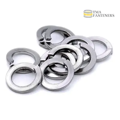 SPRING WASHERS Stainless Steel M2 M2.5 M3 M3.5 M4 M5 M6 M8 M10 M12 Quality Items • £1.49