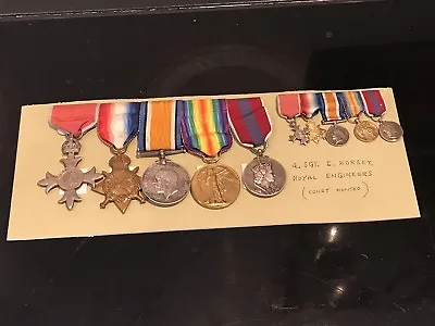 £975 • Buy 1ww Group Of Medals Full Size With Miniatures