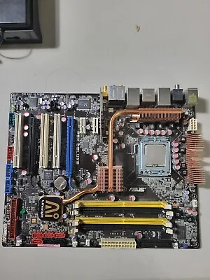 Asus P5K Deluxe LGA 775 Motherboard Intel Core 2 Duo 4300 1.80GHz CPU • $75