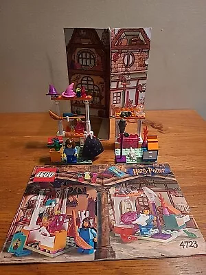 LEGO Harry Potter Diagon Alley Shops 4723 99% Complete W/Manual And Background • $41