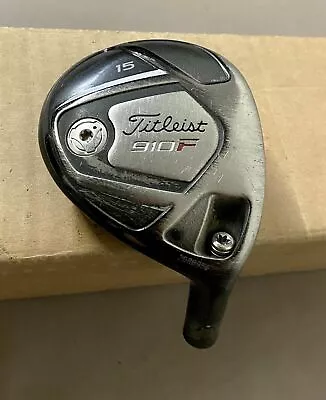 Used Right Handed Titleist 910F Fairway 3 Wood 15* HEAD ONLY Golf Club • $69.99