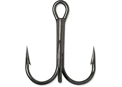 Vmc 9650 Bn Round Bend Treble Hook--black Nickel--25 Pack-pick Your Size • $19.99