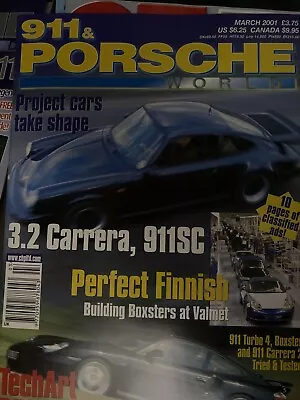 911 & Porsche World - March 2001 Issue 84 3.2 Carrera • £8.03