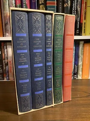 £45 • Buy Folio Society The History Of England Thomas Babington Macaulay 5 Volumes 