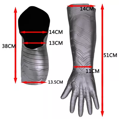 Cosplay Captain America 3 Civil War Winter Soldier Bucky Barnes Armor Arm Prop • $46.20