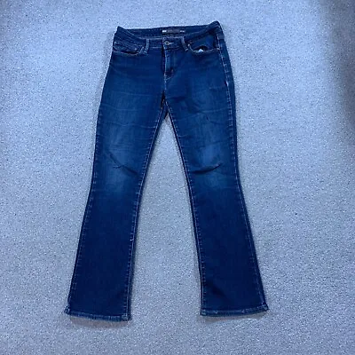 LEVI'S Demi Curve Jeans Womens (30 Inch Waist) (30 Inch Leg) Bootcut Blue • £10.99