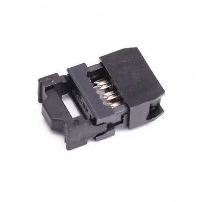 US Stock 10x FC-10P IDC 2.54mm Connector Female Header 10pin 2x5 JTAG ISP Socket • $7.47