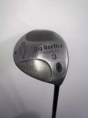 Callaway Big Bertha Steelhead 3 Wood - RH Regular Flex Graphite Shaft • $22.90