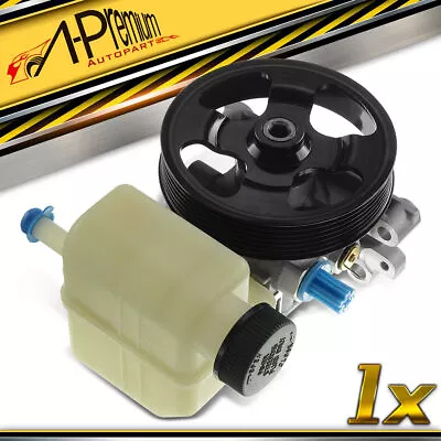 Power Steering Pump With Pulley & Reservoir For Mazda 6 L4 2.3L V6 3.0L 21-162 • $79.79