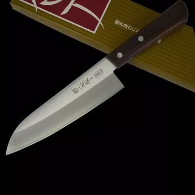 $62.50 • Buy Santoku Kitchen Knife 170mm Chef Japanese 3 Layers Kitchen Knives Miyabii Japan 
