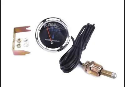 2” Water Temp Gauge Mechanical Fahrenheit And Celsius Complete Kit • $15