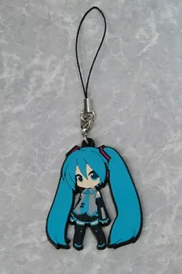 Crypton Mikunopolis Vocaloid Hatsune Miku Rubber Charm Cellphone Strap Keychain • $24.99