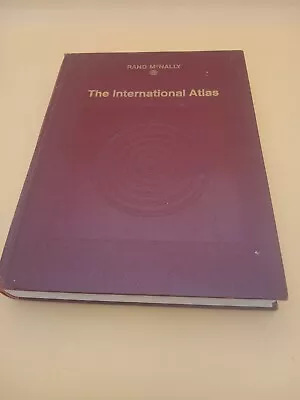 Vintage 1969 Rand McNally International Atlas.....see Description...........BS-2 • $19.99