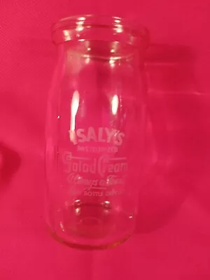 Rare ISALY'S DAIRY Ohio Salad Cream Bottle • $14