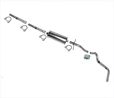Muffler Exhaust System For 98-01 Ford F150 4.2L 4.6L 5.4L 120  & 139  Wheel Base • $221