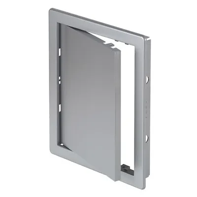 Silver Access Panel Grey Inspection Revision Door Service Point Satin 6  8  10  • £7.29