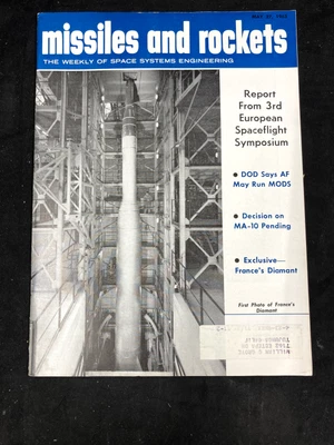 $24.99 • Buy Missiles And Rockets, The Missile/space Weekly Magazine, May 27, 1963