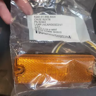 Us Hmmwv Mrap Clr/mkr Lamp-yellow-low Prof Led 3688766c1l 82443 6240-01-556-5808 • $30.99