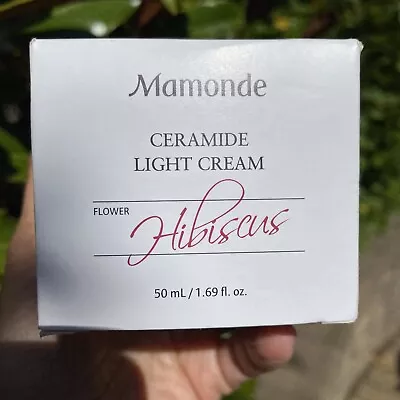 Mamonde Ceramide Light Cream Moisturizing Hydration 1.69 Oz NEW IN BOX EXP 2024! • $34.90