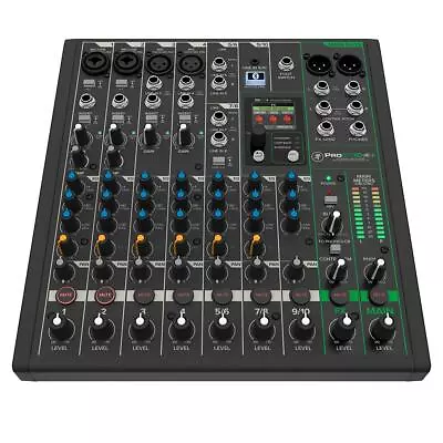 Mackie ProFX10v3+ 10-Ch Analog Mixer With Enhanced FX USB Recording  Bluetooth • $329.99